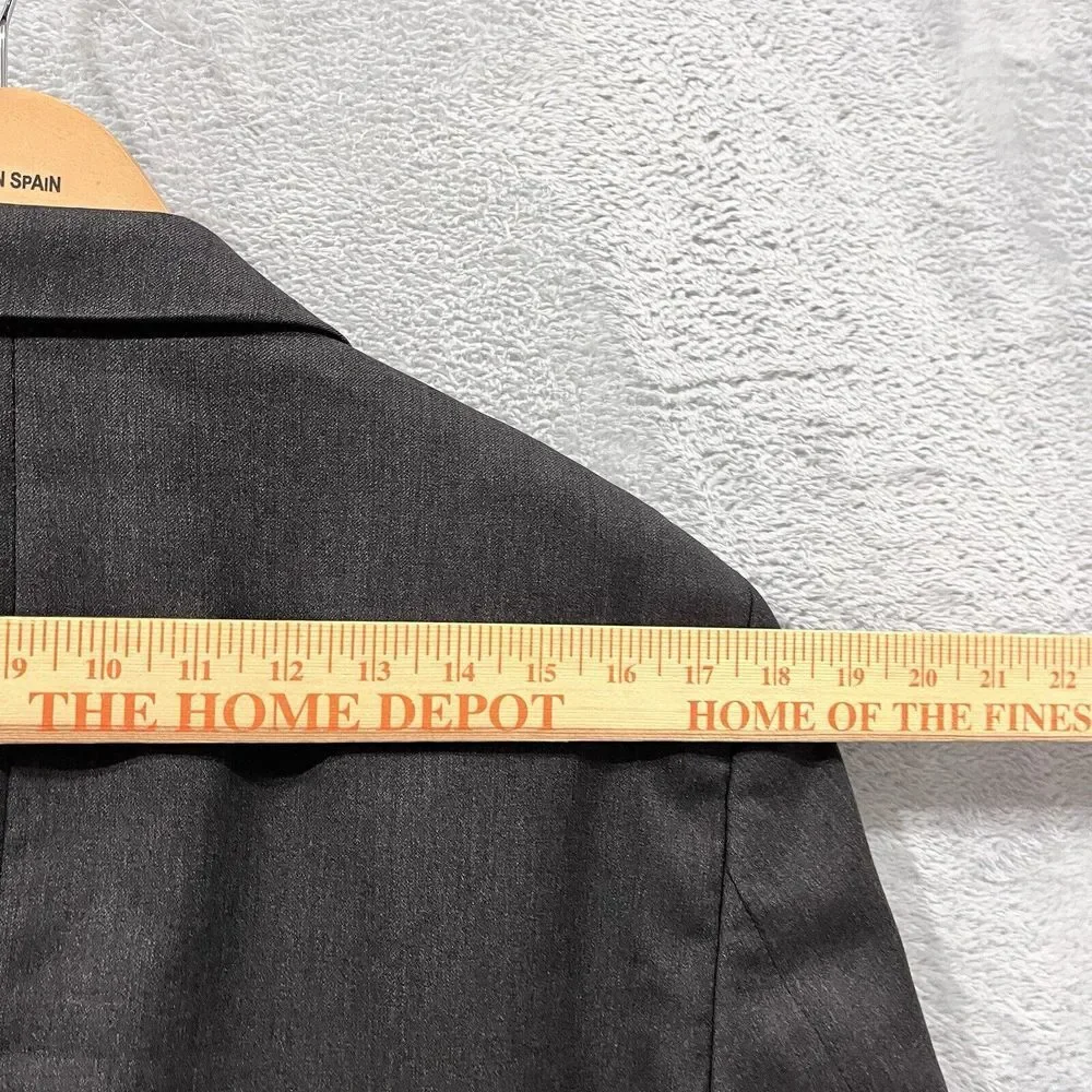 Banana Republic Blazer‎ 42R Charcoal Italian Lanificio Cerruti Wool Tailored Fit